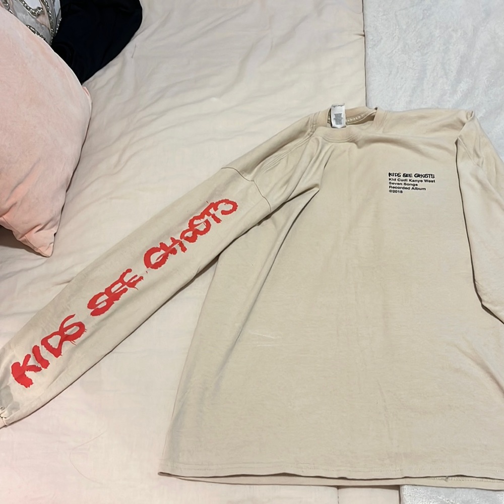 Kids See Ghosts Long Sleeve Tee
